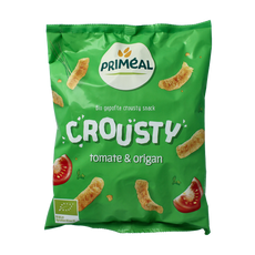Primeal Chips tomaat & oregano bio 75.00 Gram