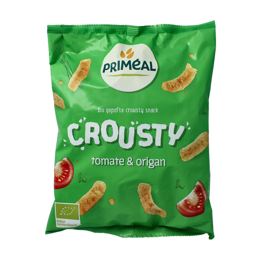 Primeal Chips tomaat & oregano bio 75.00 Gram