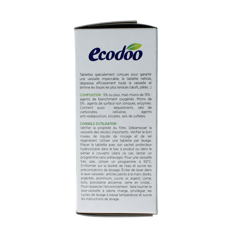 Ecodoo Vaatwasmachine tabletten 30 Stuks