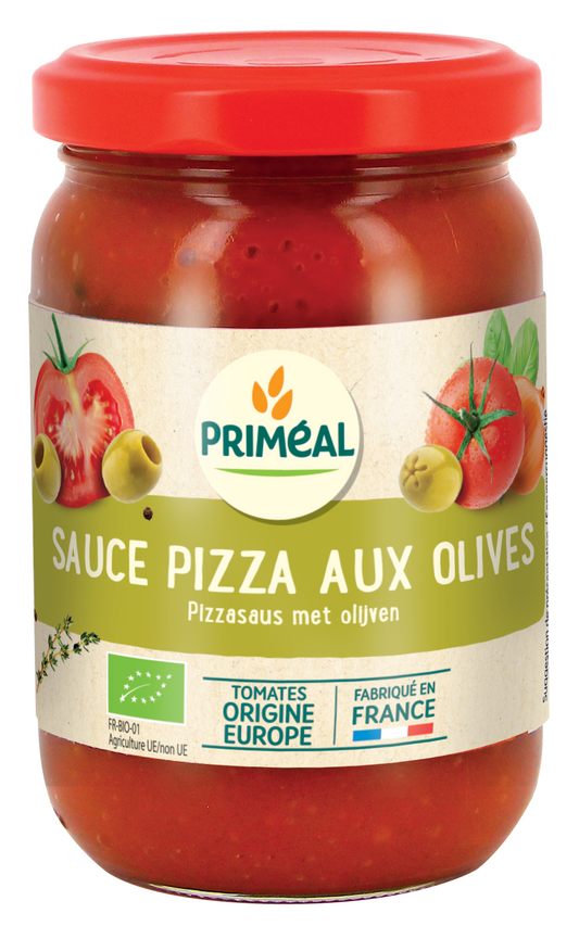 Primeal Pizza saus olijf bio 200.00 Gram