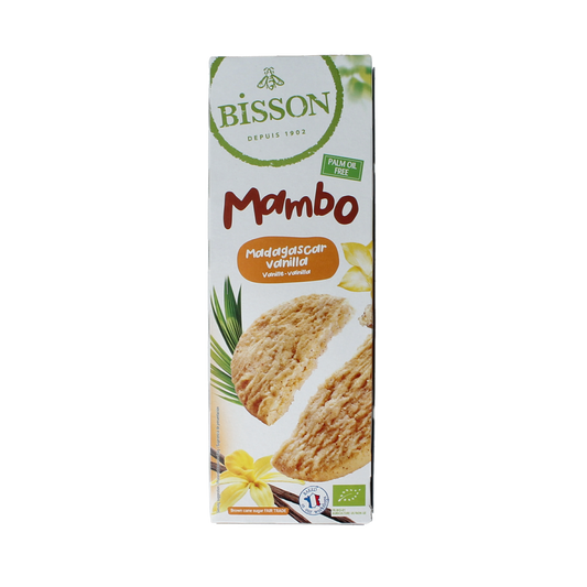 Bisson Mambo koekjes madagaskarvanille bio 175.00 Gram