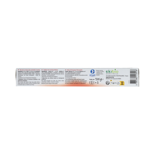 Bisson Mambo koekjes pinda bio 125.00 Gram