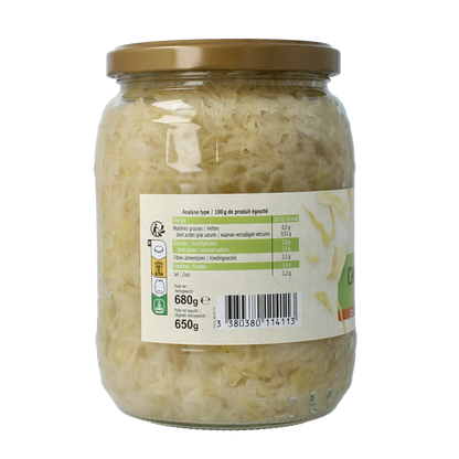 Primeal Zuurkool demeter bio 680 Gram