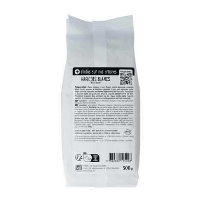 Primeal Witte bonen bio 500.00 Gram