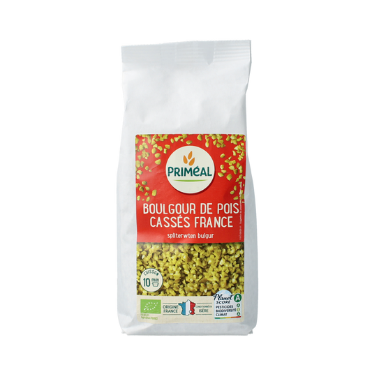 Primeal Bulgur van spliterwten bio 500.00 Gram