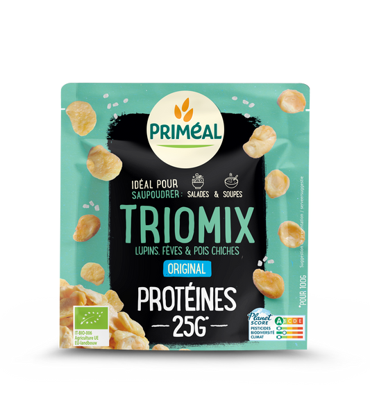 Primeal Trio mix proteine topping naturel bio 70.00 Gram