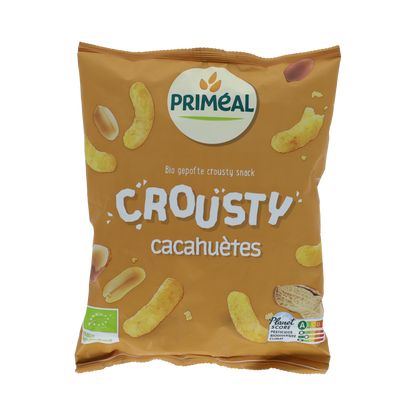 Primeal Chips gepoft pinda glutenvrij bio 75.00 Gram