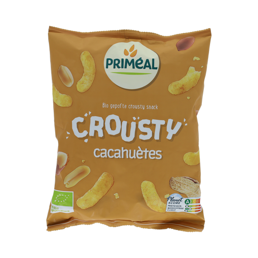 Primeal Chips gepoft pinda glutenvrij bio 75.00 Gram