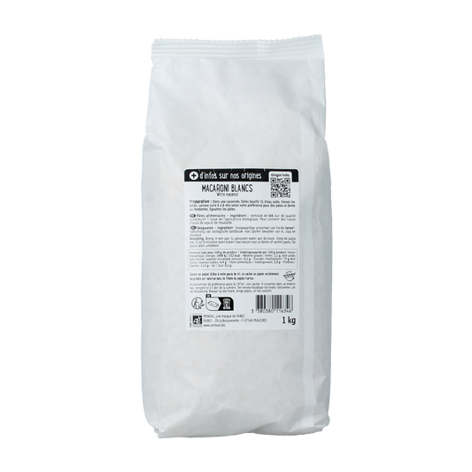Primeal Witte macaroni bio 1000.00 Gram