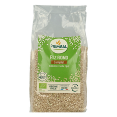 Primeal Volkoren ronde rijst uit Italie bio 1 Kilogram