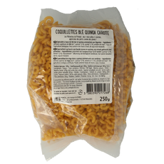 Primeal Hoorntjes tarwe quinoa wortel bio 250.00 Gram