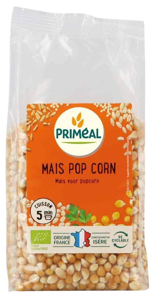 Primeal Popcorn mais bio 500.00 Gram