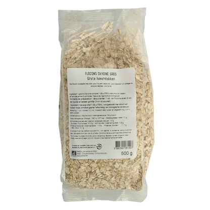 Primeal Grote havervlokken bio 500.00 Gram