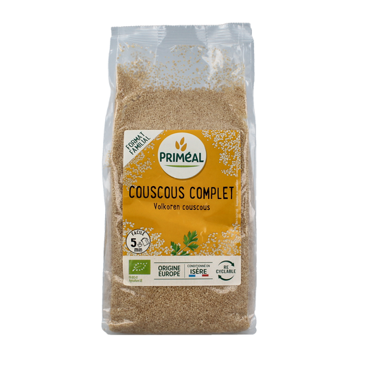 Primeal Couscous volkoren bio 1.00 Kilogram