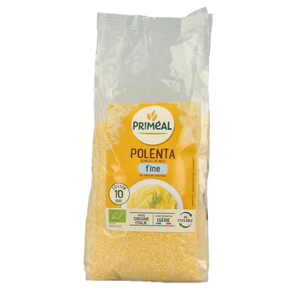 Primeal Polenta fijn volkoren maismeel bio 500.00 Gram