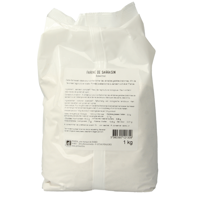 Primeal Boekweitmeel bio 1 Kilogram