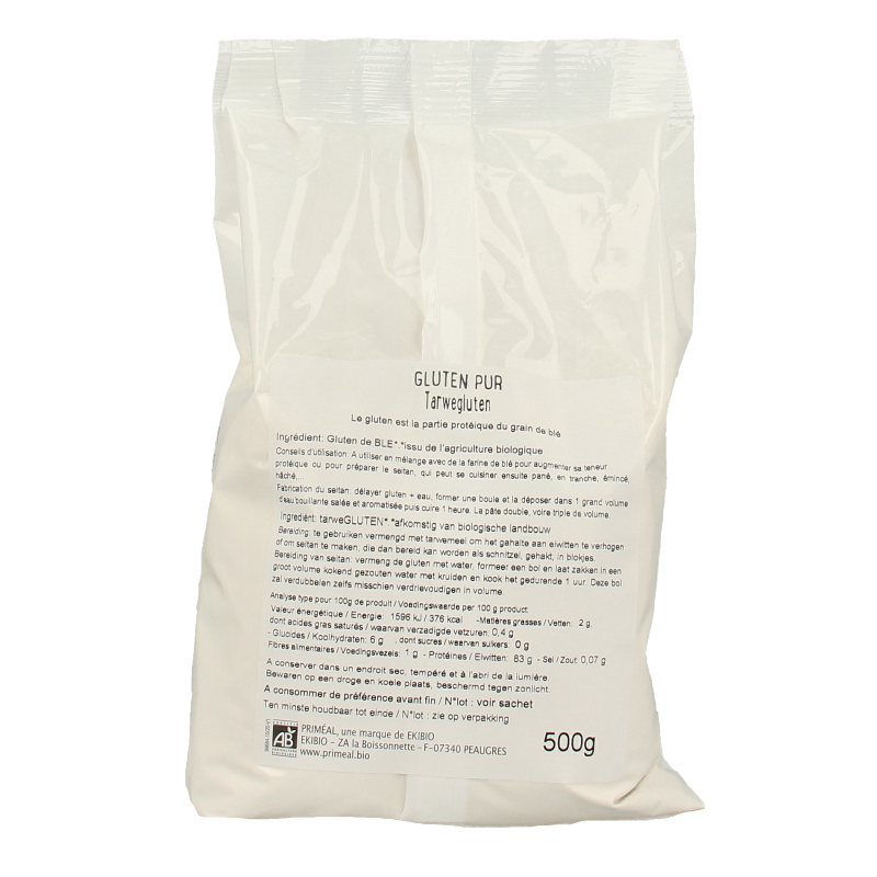 Primeal Tarwegluten bio 500 Gram