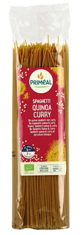 Primeal Organic spaghetti tarwe quinoa curry bio 500 Gram