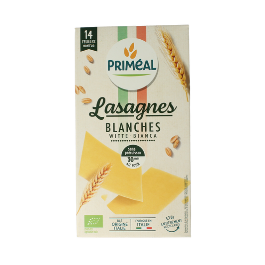 Primeal Witte lasagne bio 250.00 Gram
