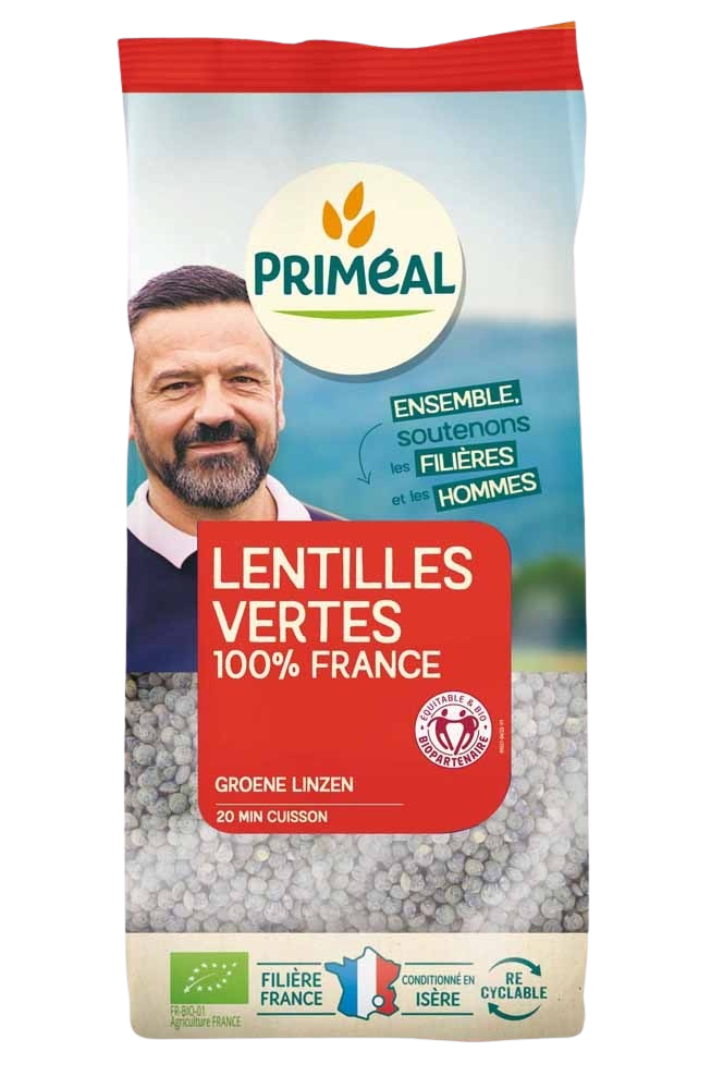 Primeal Linzen groen bio 500 Gram