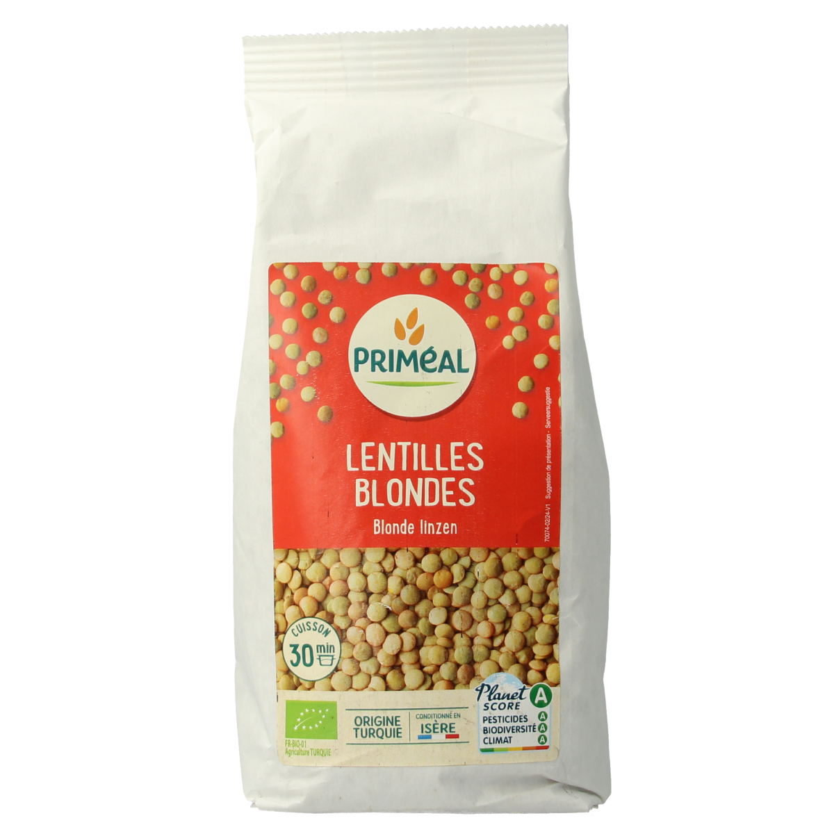 Primeal Linzen blond bio 500.00 Gram