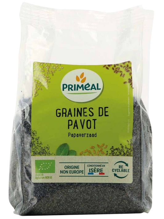 Primeal Papaverzaad bio 250 Gram