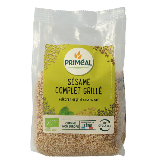 Primeal Volkoren gegrild sesamzaad bio 250 Gram