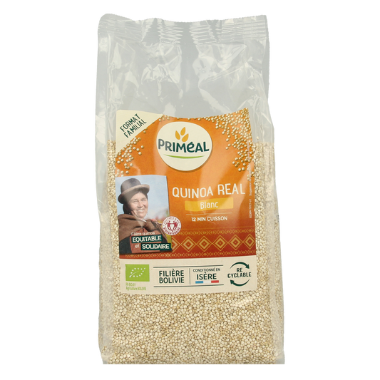 Primeal Quinoa wit real bio 1.00 Kilogram