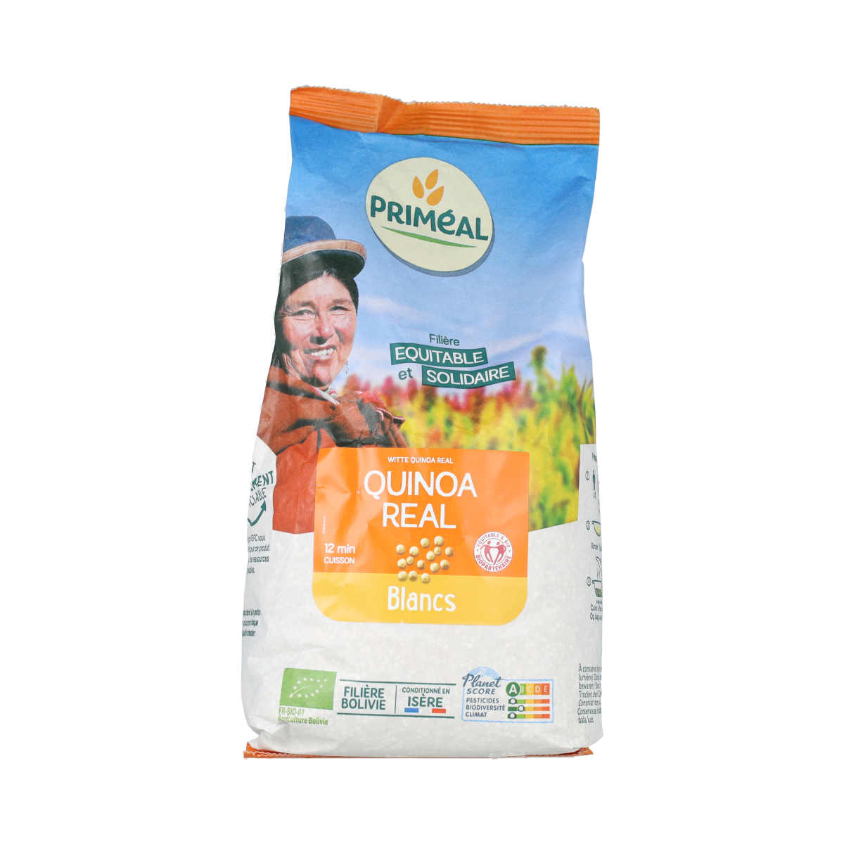 Primeal Quinoa wit real bio 1.00 Kilogram