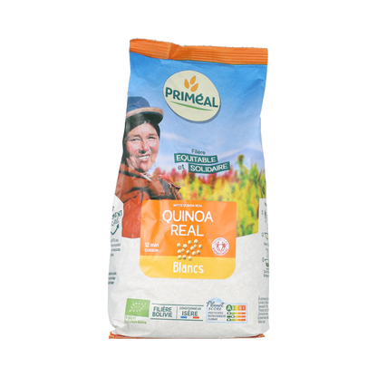 Primeal Quinoa wit real bio 1.00 Kilogram