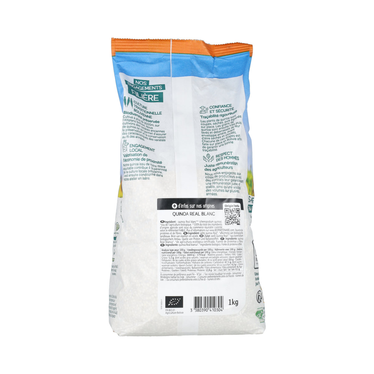 Primeal Quinoa wit real bio 1.00 Kilogram