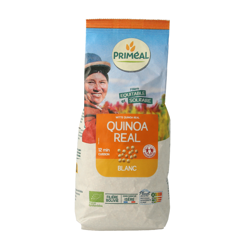 Primeal Quinoa real wit bio 500 Gram
