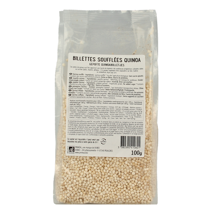 Primeal Gepofte quinoa bio 100.00 Gram