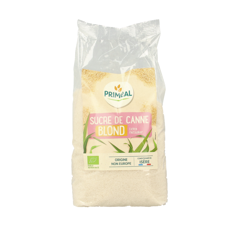 Primeal Blonde rietsuiker bio  1 Kilogram