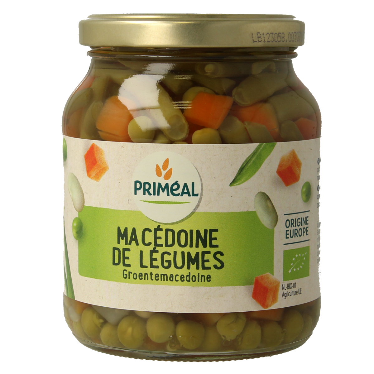 Primeal Gemengde groente bio 350.00 Gram