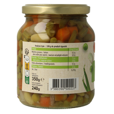 Primeal Gemengde groente bio 350 Gram