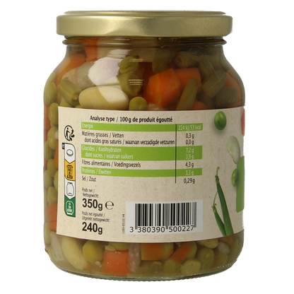 Primeal Gemengde groente bio 350.00 Gram