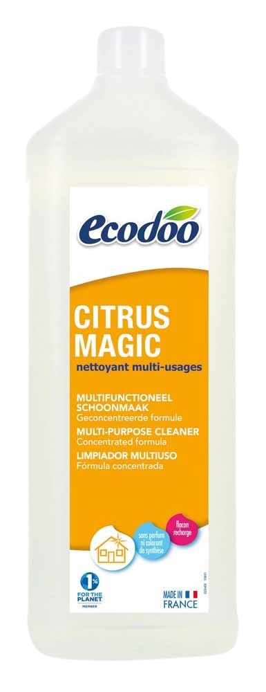 Ecodoo Schoonmaakmiddel citrus navul bio 1 Liter