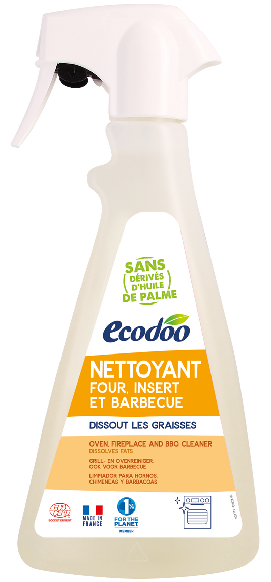 Ecodoo Oven haard en barbecue reiniger bio 500.00 Milliliter