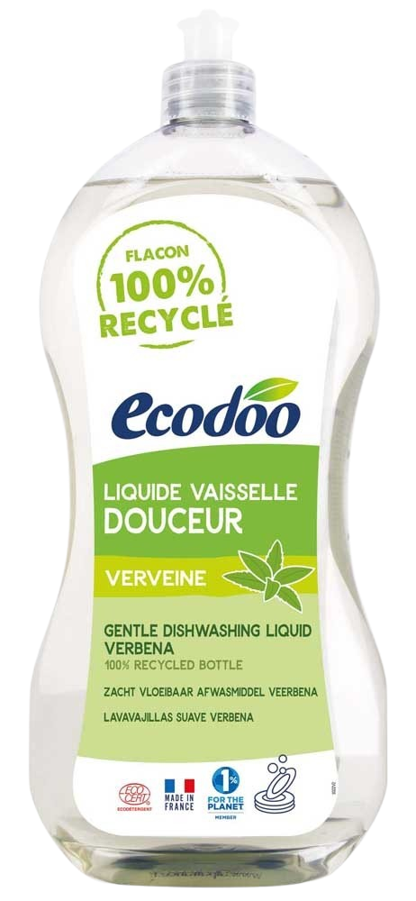 Ecodoo Afwasmiddel vloeibaar zacht verbena bio 1 Liter