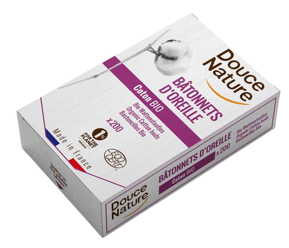 Douce Nature Wattenstaafjes bio katoen 200.00 Stuks
