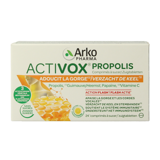 Activox Royal keel pastilles 24 Pastilles