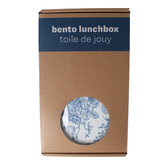 Yoko Lunchbox toile de joy blue 1200ml 1 Stuks