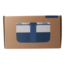 Yoko Lunchbox toile de joy blue 1200ml 1 Stuks