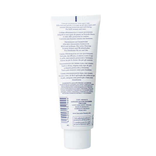Lancaster Deodorant cream 125 Milliliter