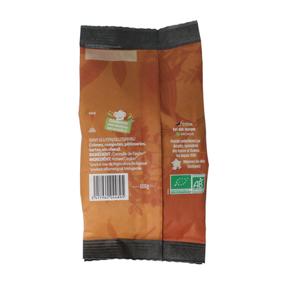 Cook Kaneel gemalen bio 100.00 Gram