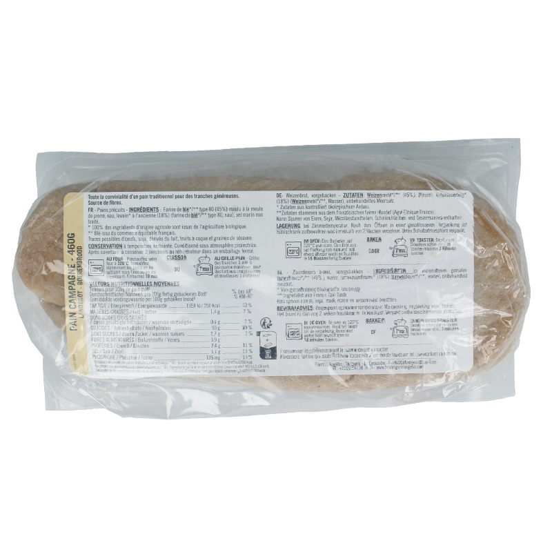 Langelus Boulot campagne bio 460 Gram