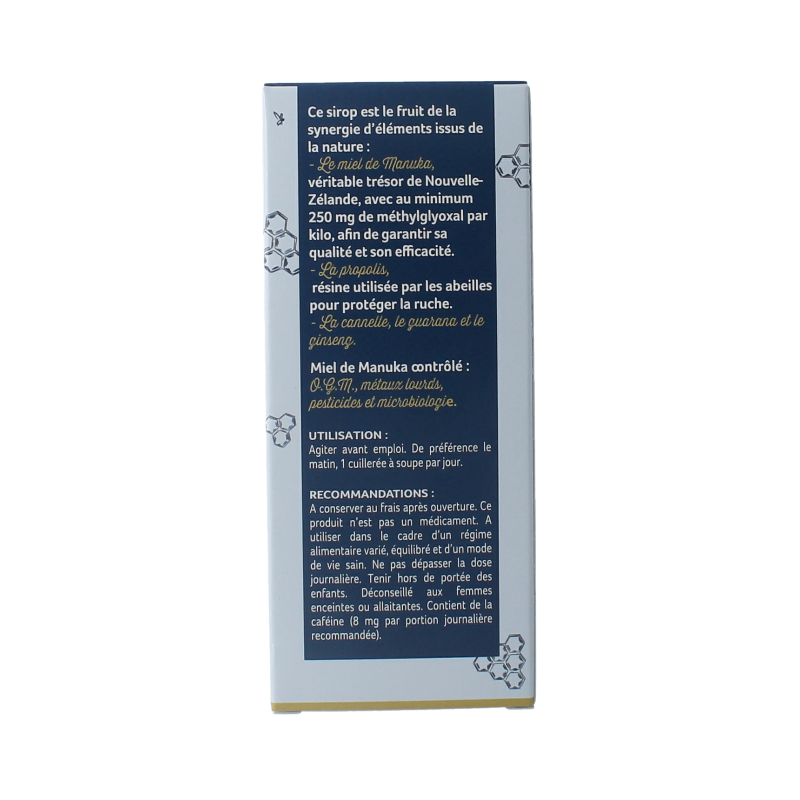 Aprolis Siroop manuka propolis guarana bio 150 Milliliter