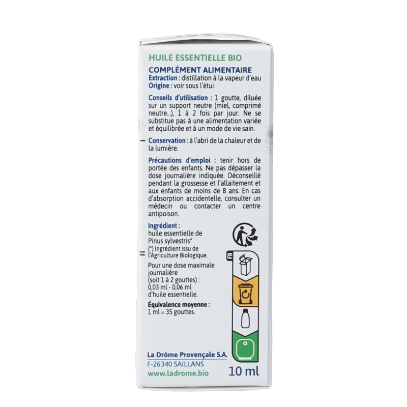 Ladrome Den olie bio 10 Milliliter