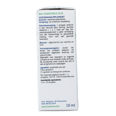 Ladrome Den olie bio 10.00 Milliliter